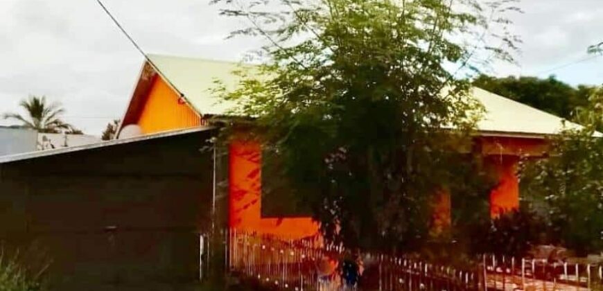 En vente villa T4 d’environ 90 m2 en dur sous tôle à rénover située à 8 minutes de Saint Pierre Réunion