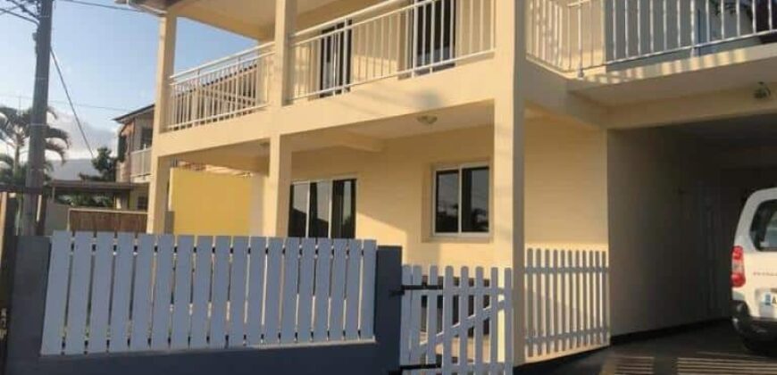 À louer une belle villa individuelle meublée T3/4 de 80.21 m2 située à Rivière Saint Louis Réunion