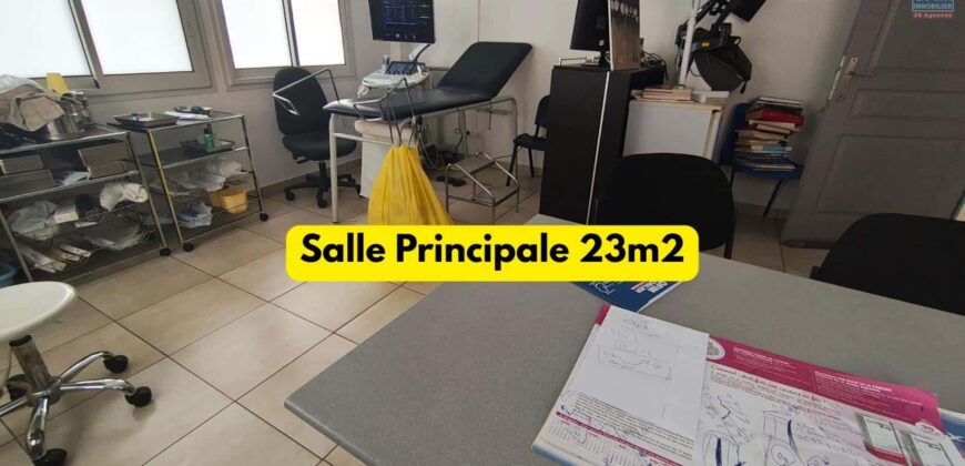 À louer local professionnel de 31 m² au cœur d’un pôle médical au Tampon Réunion