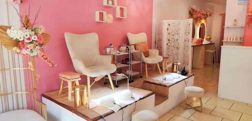 En vente le fonds de commerce de l’institut de beauté « Beauty Spirit » situé en plein centre-ville de Saint-Paul Réunion