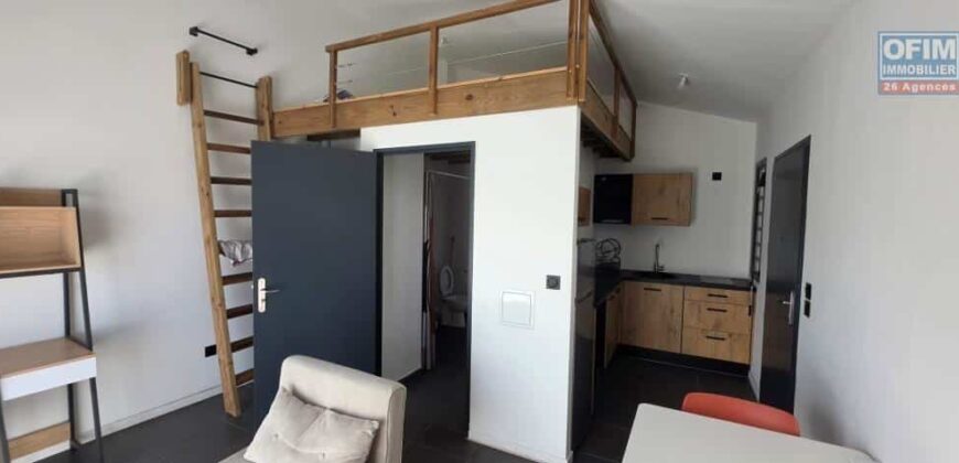 À louer studios neufs meublés et équipés situés au centre-ville du Tampon Réunion