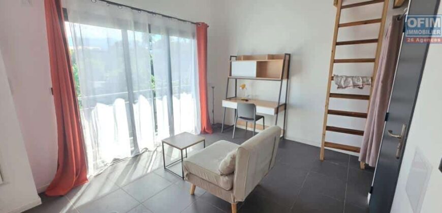 À louer studios neufs meublés et équipés situés au centre-ville du Tampon Réunion