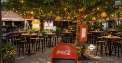 À vendre le restaurant Le Grilladin situé au coeur de la célèbre Place du Marché à Saint Gilles les Bains Réunion