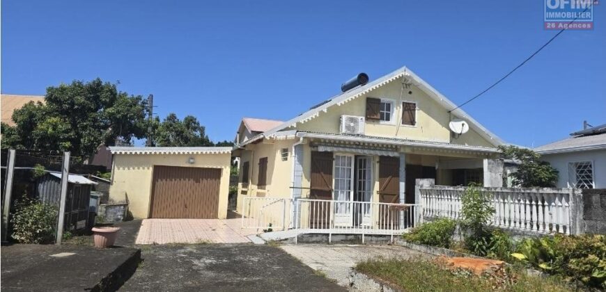 À vendre une maison de 130m2 sur un terrain plat de 700m2 à Saint André, Réunion