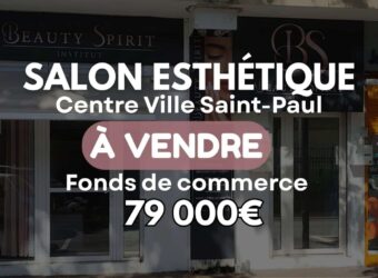 En vente le fonds de commerce de l’institut de beauté « Beauty Spirit » situé en plein centre-ville de Saint-Paul Réunion