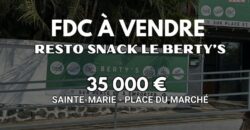 À louer appartement T2 de 41.74m2 en rez de jardin proche de la plage à La Saline les Bains Réunion