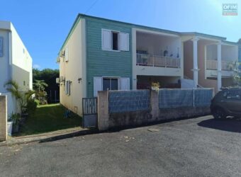 À vendre appartement de 88 m² avec jardin privatif de 200 m² à La Ravine des Cabris Réunion