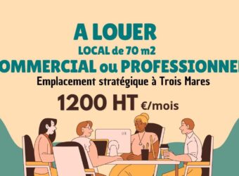 À louer bureau professionnel de 70 m² avec parking à Trois Mares Le Tampon Réunion