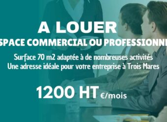À louer un local commercial ou professionnel d’environ 70 m² situé à Trois Mares Le Tampon Réunion
