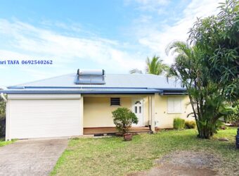 À louer une superbe villa climatisée T3  de 96 m2 située dans un environnement résidentiel calme à Saint-Joseph Réunion