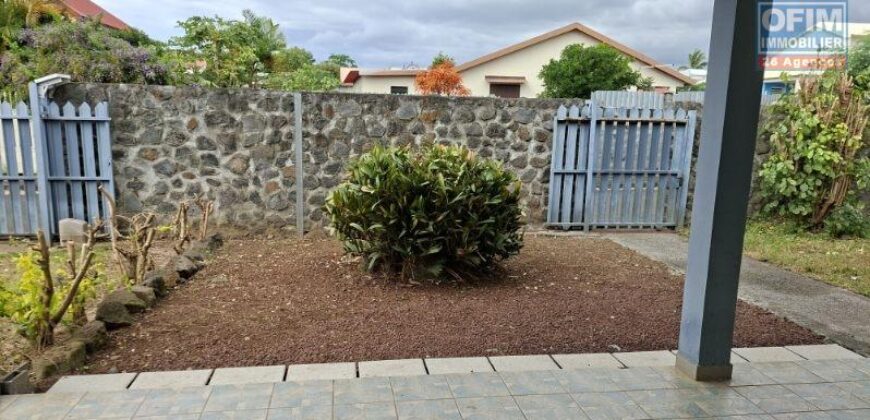 À louer une grande villa F4 de 100m2 sur un terrain d’environ 400m2 à Saint André Réunion