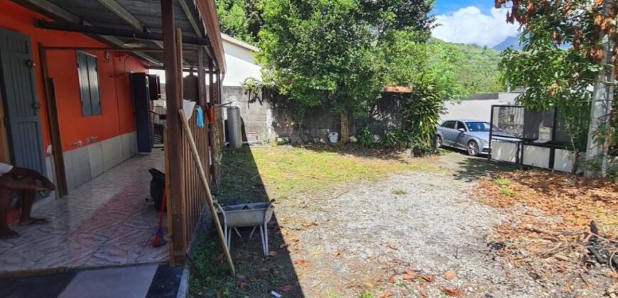 À vendre maison T4 de 108 m2 avec jardin située secteur Mare à Citrons à Salazie Réunion