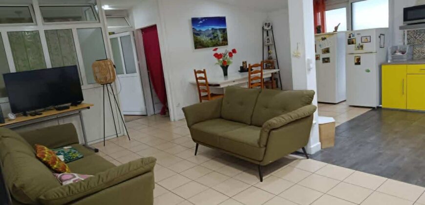 À vendre villa T3 plain-pied d’environ 100 m2 avec studio indépendant de 30 m2 située à La Ravine des Cabris Réunion