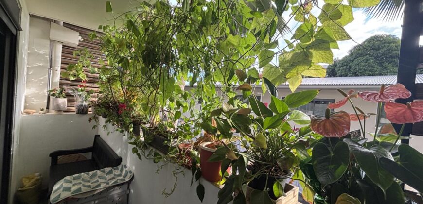 En vente un appartement T2 de 41m2 dans une résidence sécurisée au coeur de Saint Leu Réunion