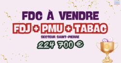 Vente un fonds de commerce LOTO – PMU – FDJ – BAR – TABAC situé à Saint-Pierre Réunion