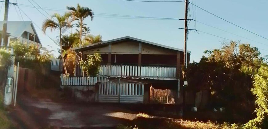 À vendre  maison en duplex F4 à rénover à 5 minutes du centre de Petite-Île Réunion
