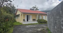 Location d’une villa F4 meublée de plain-pied avec cour clôturée à La Plaine-des-Palmistes Réunion