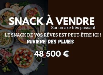 Fonds de commerce à vendre à Saint-Louis Rivière  Réunion – Snack clé en main