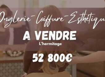 Vente un salon de coiffure esthétique et onglerie idéalement situé à l’Hermitage Réunion