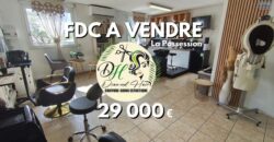 Vente le fonds de commerce du salon de coiffure Diamond’Hair situé à La Possession