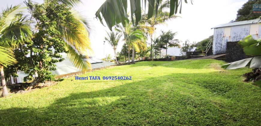 À vendre un beau terrain constructible de 365 m2 situé dans un secteur en plein développement à Vincendo Réunion