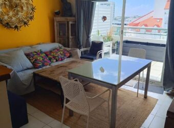 À louer appartement T2 meublé de 40.70m2 avec vue mer et montagne à Saint Denis Réunion