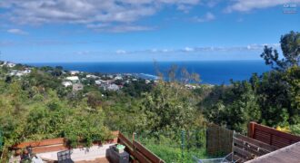À louer un appartement T4 triplex de 92 m² avec jardin et vue mer à Piton Saint-Leu Réunion