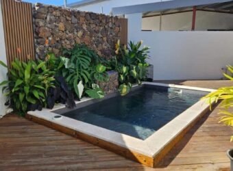 En vente une superbe villa T5 récente avec piscine au cœur d’un quartier prisé de La Rivière Saint-Louis Réunion