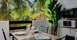 À vendre un lumineux studio meublé et équipé de 30m2 avec parking à Boucan Canot Réunion