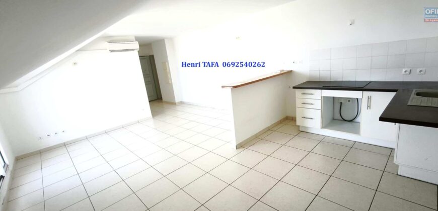 À vendre studio climatisé de 34.97 m2 avec vue mer situé dans une résidence sécurisée et calme à Saint Joseph Réunion