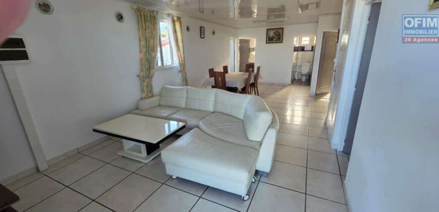 Location d’un charmant appartement F4 de 80 m2 avec vue mer et montagne au Tampon Réunion