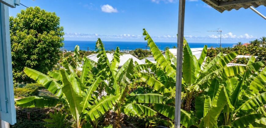 À vendre une maison T4 d’environ 80 m2 sur un terrain de 508 m2 située à La Rivière Saint-Louis Réunion