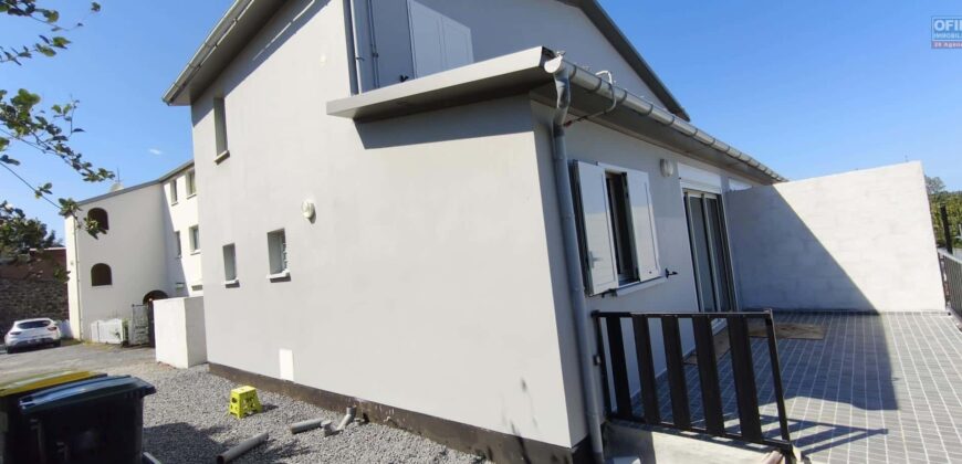 Location cette superbe villa neuve meublée F4 à étage située à Vincendo Réunion