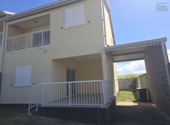 À louer villa F4 R+1 avec jardin située dans un secteur résidentiel calme Saint André Réunion