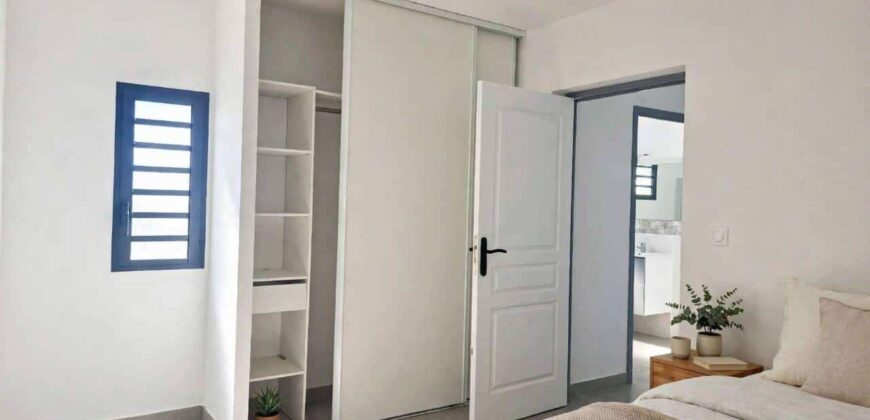 Location d’une villa F4 en R+1 neuve de 90m2 située dans un quartier résidentiel de Champ Borne à Saint André Réunion