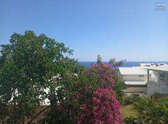 Location d’une charmante villa F5/6 de 120m2 avec vue mer à la Pointe des Châteaux Saint-Leu Réunion