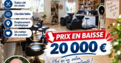 À vendre fonds de commerce salon de coiffure situé à La Possession Réunion
