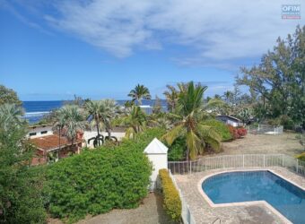 En vente un appartement T2 dans une résidence avec piscine à Saline les Bains Réunion