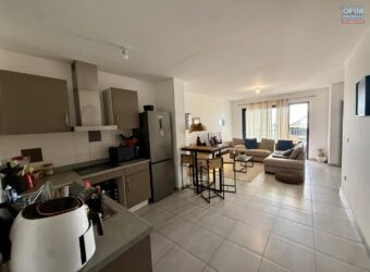 À vendre un agréable appartement T2 de 47 m2 avec vue mer situé à Piton Saint Leu Réunion